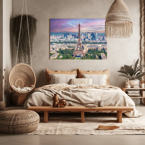 Eiffel Tower view of Paris. Photo framed in acrylic and unframed photo and free shipping in the USA