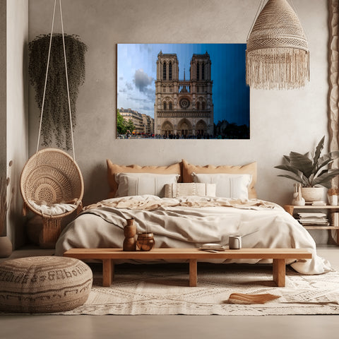 Time Slice Notre Dame Cathedral, Paris, France