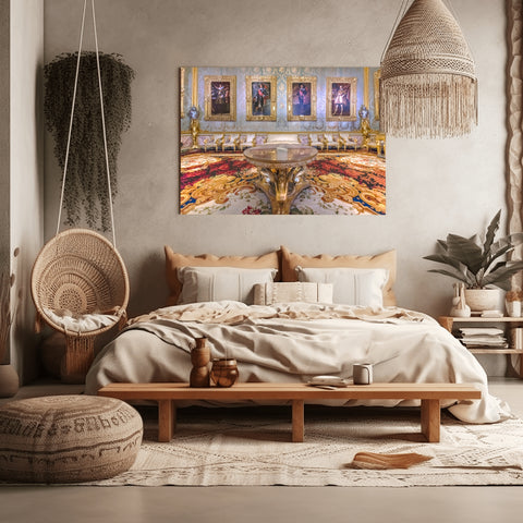 Florence Portrait Room, Italy. Framed acrylic photo and unframed photo for sale and free shipping in the US.