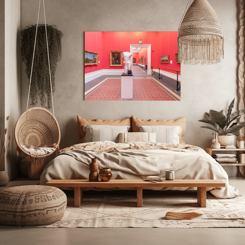 Dublin Museum, Statue. Framed acrylic photo and unframed photo for sale and free shipping in the USA.
