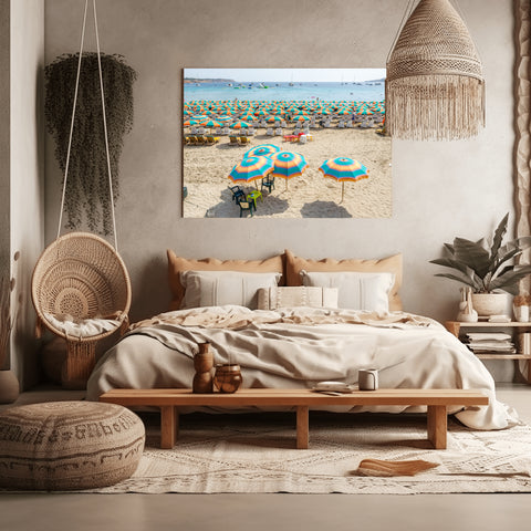 Paradise Bay Beach in Malta. Framed acrylic photo, unframed photograph for sale and free shipping in the US.