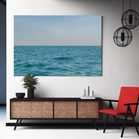 Chicago, Illinois horizon. Framed acrylic photo and unframed photo for sale with free shipping in the US.