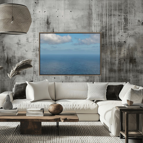Horizon The Azores, Portugal. Framed acrylic photo and unframed photo for sale with free shipping in the USA