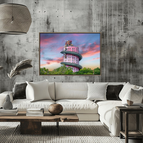 Dragon Temple Bangkok, Thailand. St. Photo framed in acrylic and unframed photo with free shipping in the USA