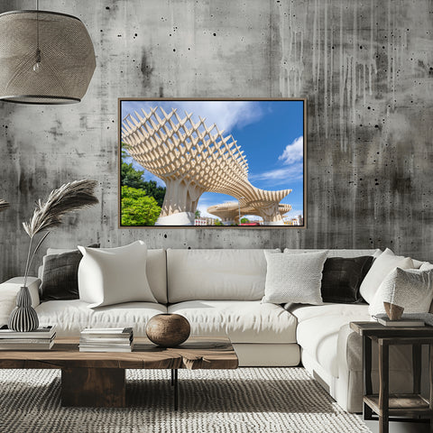 Metropol Parasol Seville, Spain. Photo framed in acrylic and unframed photo with free shipping in the USA