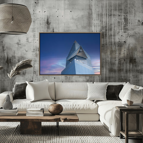 The Edge Hudson Yards, New York. Framed acrylic photo, unframed photo for sale with free shipping in the USA.