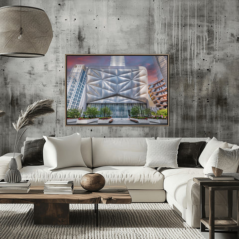 The Shed in Hudson Yards in New York City. Framed acrylic photo, unframed photo for sale and free shipping in the US
