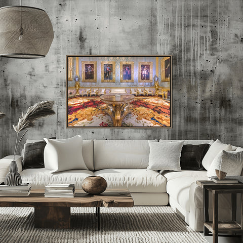 Florence Portrait Room, Italy. Framed acrylic photo and unframed photo for sale with free shipping in the US
