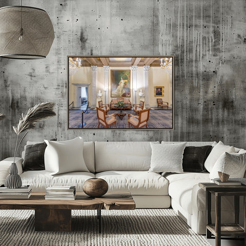 Royal Palace Room, Amsterdam. Framed acrylic photo and unframed photo for sale and free shipping in the USA