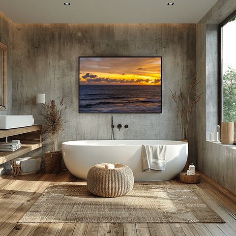 Horizon Lombok, Indonesia. Framed acrylic photo and unframed photo for sale and free shipping in the USA