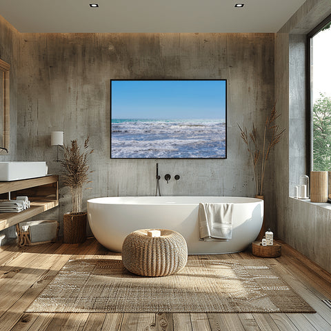 Horizon Mallorca, Spain. Framed acrylic photo and unframed photo for sale and free shipping in the US