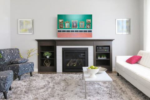 Dublin Museum, Portraits. Framed acrylic photo and unframed photo for sale, free shipping in the USA.