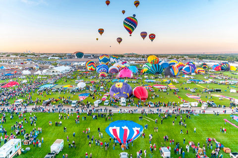 Albuquerque Balloon Fiesta Sunrise Take Off