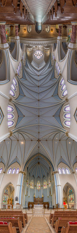 Holy Rosary Cathedral, Vancouver, Canada. Framed photo, unframed photo for sale, free shipping in the USA.