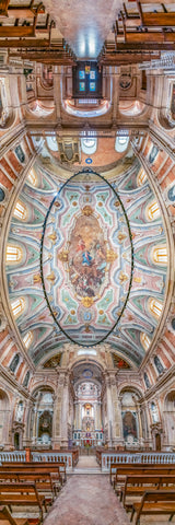 Igreja dos Italianos Nossa Senhora do Loreto, Lisbon. Framed photo, unframed photo for sale, free shipping in the USA.