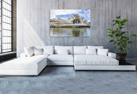 Guggenheim Museum Bilbao, Spain. Photo framed in acrylic and unframed photo with free shipping in the USA