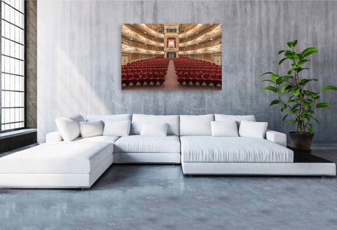 Teatro Nacional D. Maria, Lisbon, Portugal. Framed or unframed photo for sale along with free shipping