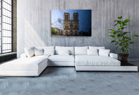 Time Slice Notre Dame Cathedral, Paris, France. Framed acrylic photograph, unframed photo for sale with free shipping in USA