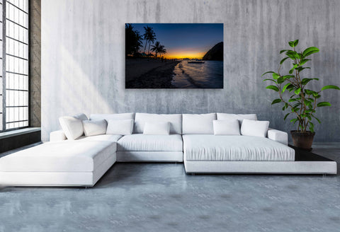 Vanilla beach, El NIdo, Philippines.  Framed acrylic photo and unframed photo for sale with free shipping in the USA