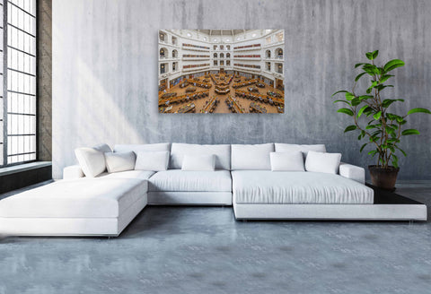 State Library Victoria in Melbourne, Australia. Framed in acrylic photo of library for sale with free shipping