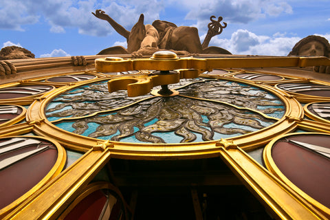 Mercury Clock in Grand Central, New York City. Framed acrylic photo, unframed photo for sale with free shipping in USA.