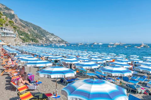 Positano Beach Umbrellas