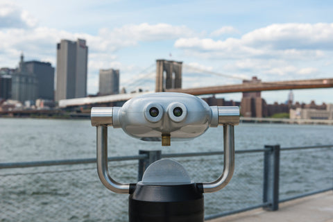 Sightseeing Binoculars of Brooklyn, New York