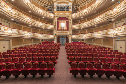 Teatro Nacional D. Maria II, Lisbon, Portugal. Framed or unframed photo for sale along with free shipping