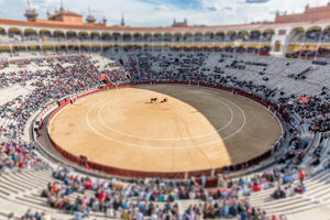 Tilt Shift Bullfighting II, Madrid, Spain