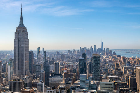 View from Times Square, New York, NY