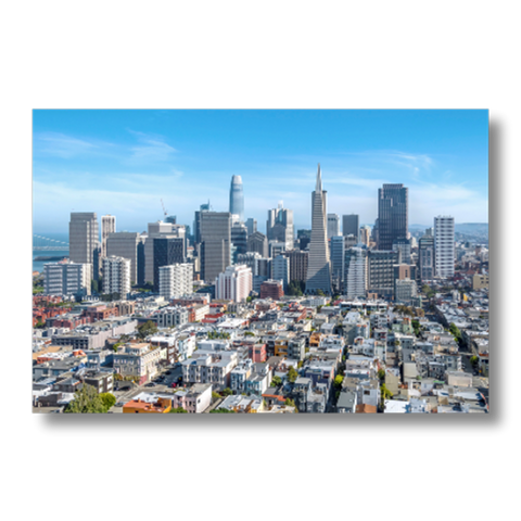 Skyline of San Francisco, California