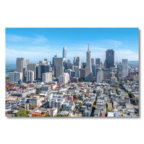 Skyline of San Francisco, California