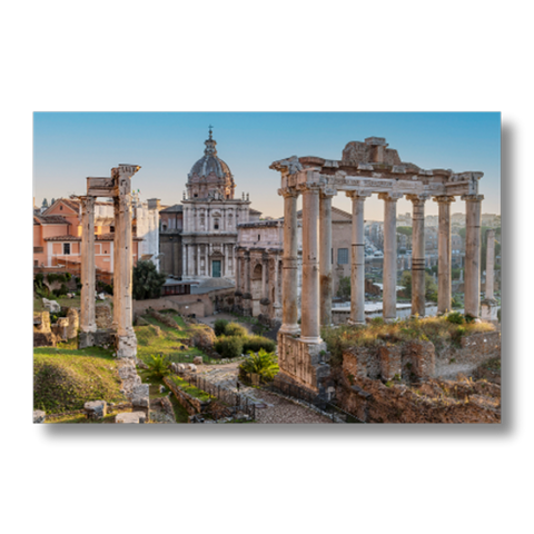 Roman Ruins in the Morning Sunlight