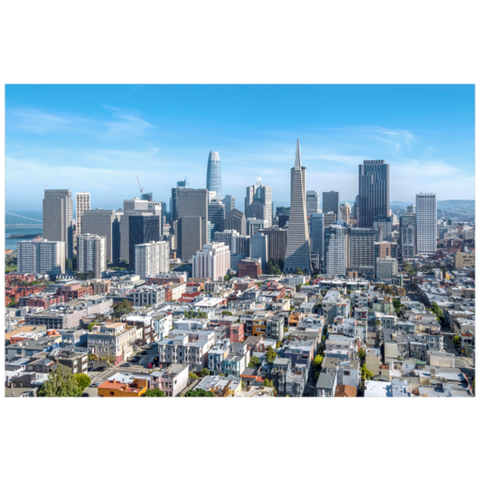 Skyline of San Francisco, California