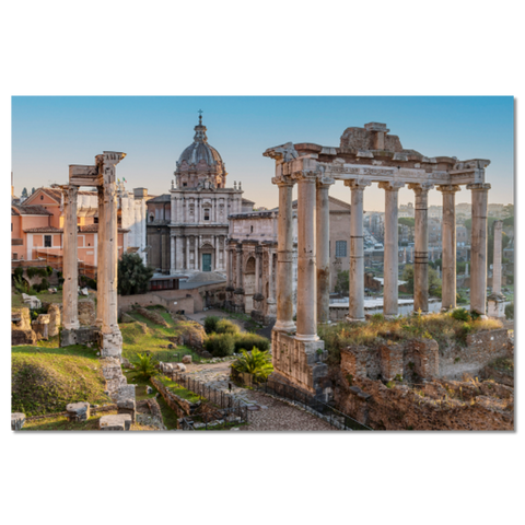 Roman Ruins in the Morning Sunlight