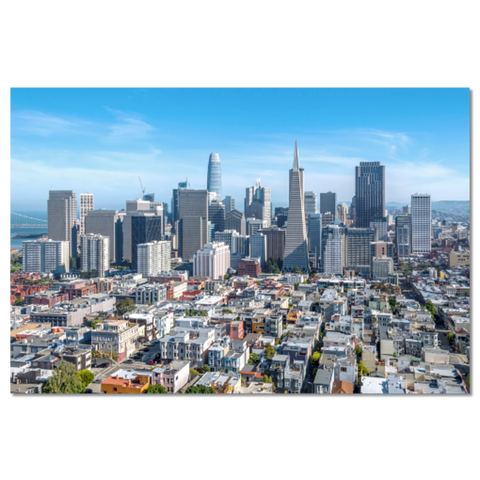 Skyline of San Francisco, California