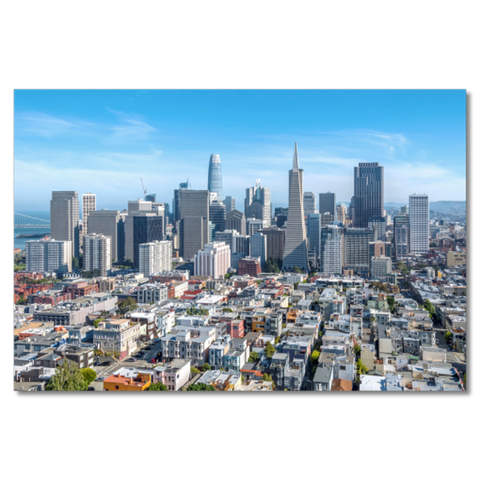 Skyline of San Francisco, California