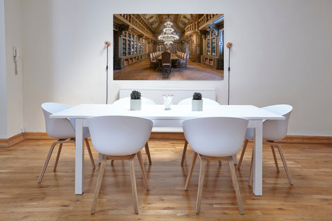 Red Cross Library in Lisbon, Portugal. Photographs for sale framed in acrylic, unframed with free shipping in the USA